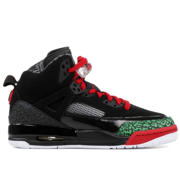 black red green spizike